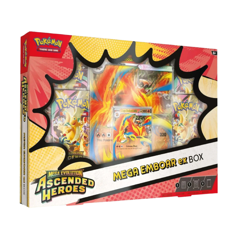 Mega Emboar ex Box Ascended Heroes