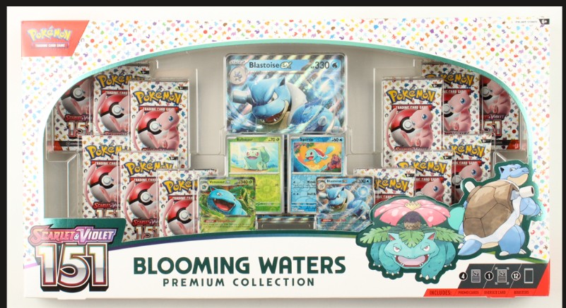 Scarlet & Violet 151 – Blooming Waters Premium Collection