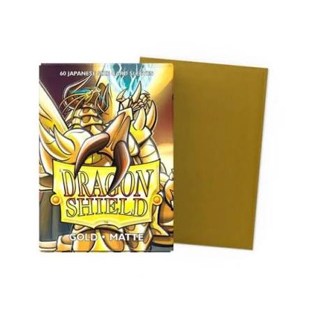 Dragon Shield Japanese Size Sleeves Gold