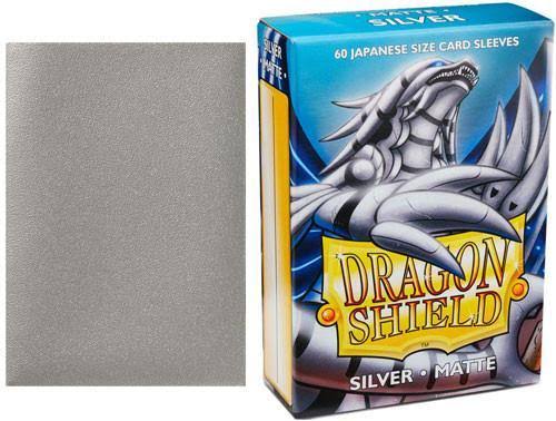 Dragon Shield Japanese Size Sleeves Silver