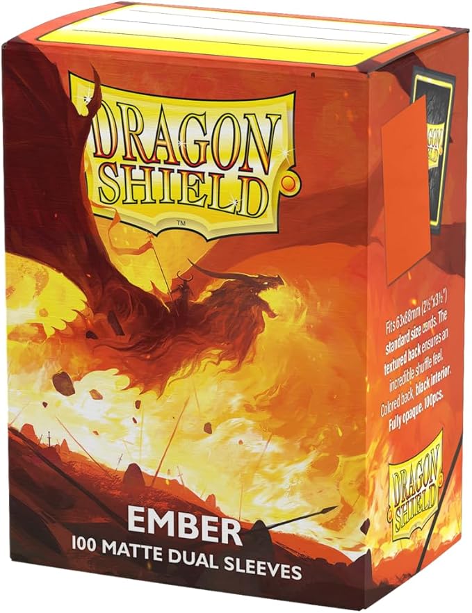 Dragon Shield – Fundas para tarjetas de tamaño doble estándar mate