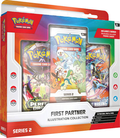 Pokémon TCG First Partner Illustration Collection – Series 2 – 30th Anniversary (INGLÉS)
