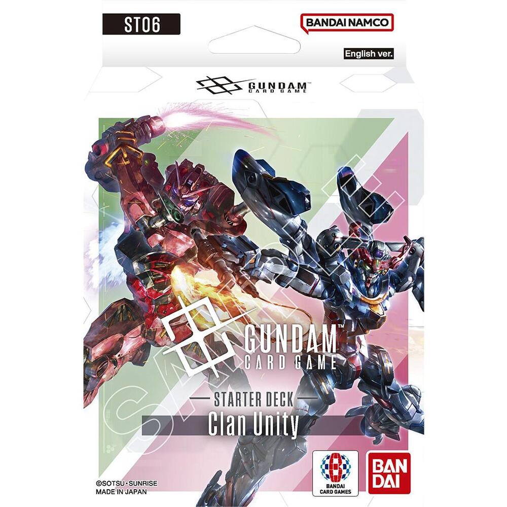Gundam Card Game: starter Deck Display-06 Clan Unity [ST06]