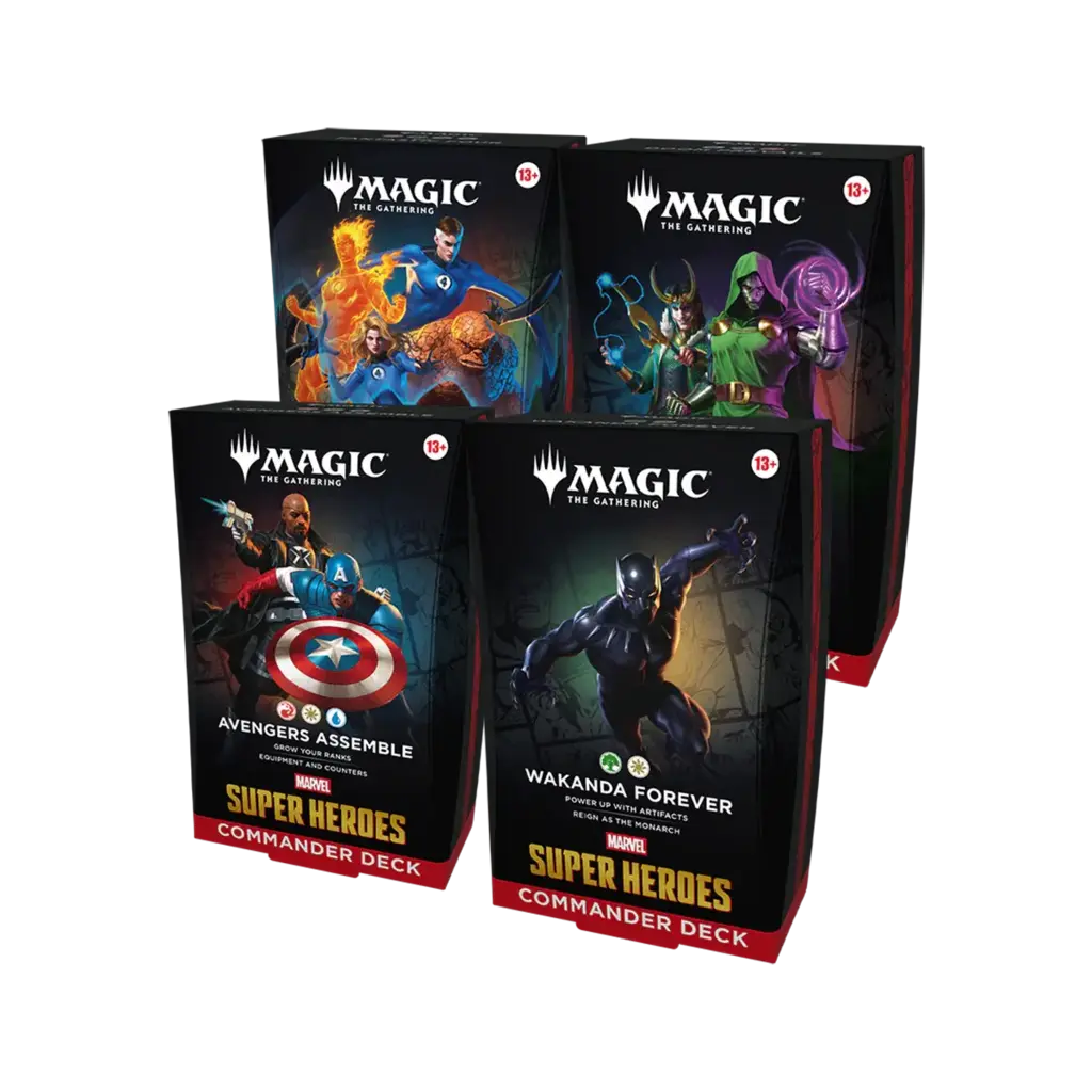 Magic the Gathering: Marvel Super Heroes Commanders Deck