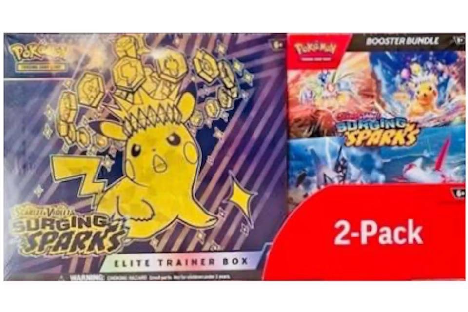 Surging Sparks ETB+Booster Bundle